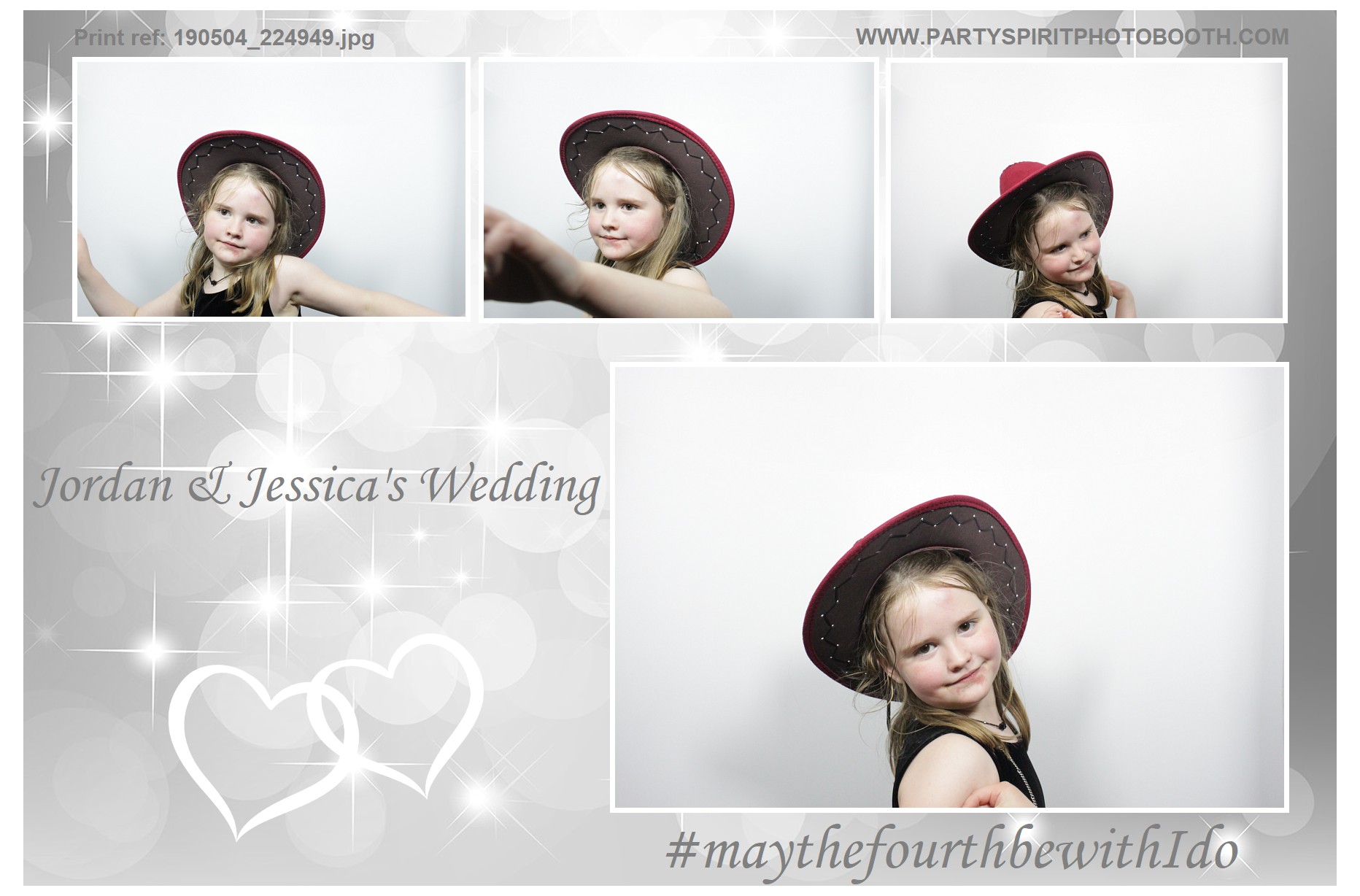 Jordan and Jessica's Wedding | View more photos from the event at gallery.partyspiritphotobooth.com/u/PartySpiritPhotoBooth/Jordan-and-Jessicas-Wedding